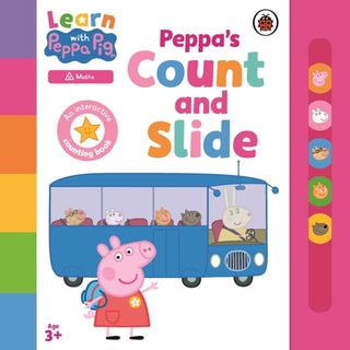 Cover image for 9780241601815 - Learn with Peppa: Peppa's Count and Slide