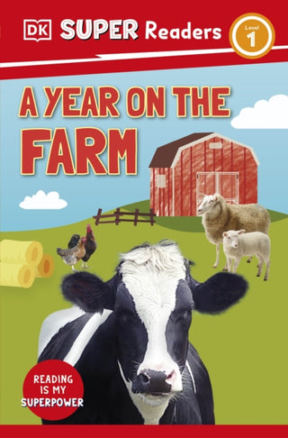 Cover image for 9780241602072 - DK Super Readers Level 1 A Year on the Farm