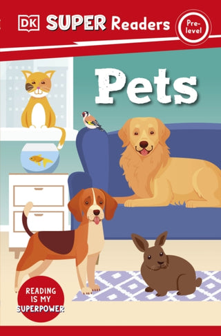 Cover image for 9780241602874 - DK Super Readers Pre-Level Pets