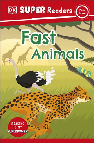 Cover image for 9780241603604 - DK Super Readers Pre-Level Fast Animals