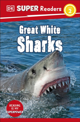 Cover image for 9780241603734 - DK Super Readers Level 2 Great White Sharks