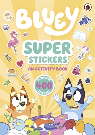 Cover image for 9780241605141 - Bluey: Super Stickers