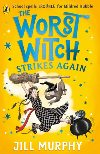 Cover image for 9780241607909 - The Worst Witch Strikes Again