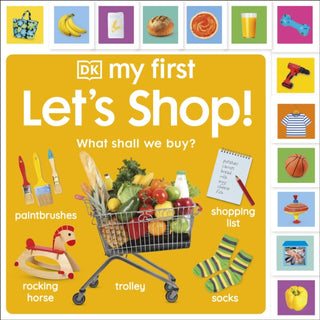 Cover image for 9780241608159 - My First Let's Shop! What Shall We Buy?