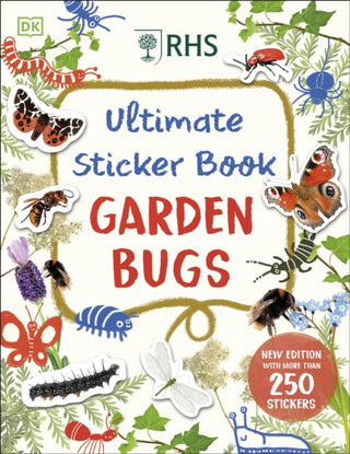 Cover image for 9780241608425 - RHS Ultimate Sticker Book Garden Bugs