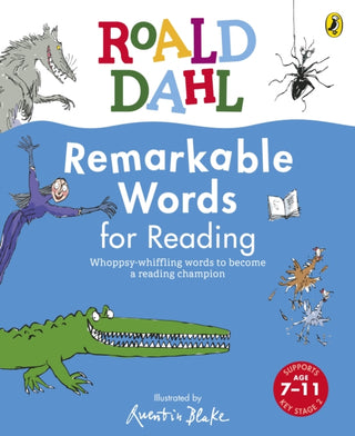 Cover image for 9780241611180 - Roald Dahl Remarkable Words for Reading