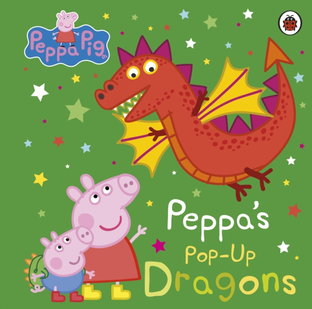 Cover image for 9780241616321 - Peppa Pig: Peppa's Pop-Up Dragons