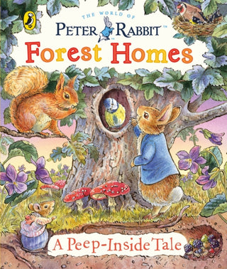 Cover image for 9780241618189 - Peter Rabbit: Animal Homes A Peep-Inside Tale