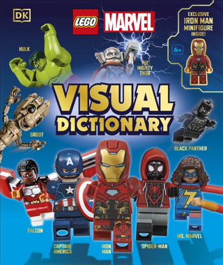 Cover image for 9780241621424 - LEGO Marvel Visual Dictionary
