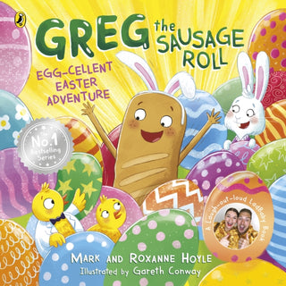 Cover image for 9780241631126 - Greg the Sausage Roll: Egg-cellent Easter Adventure