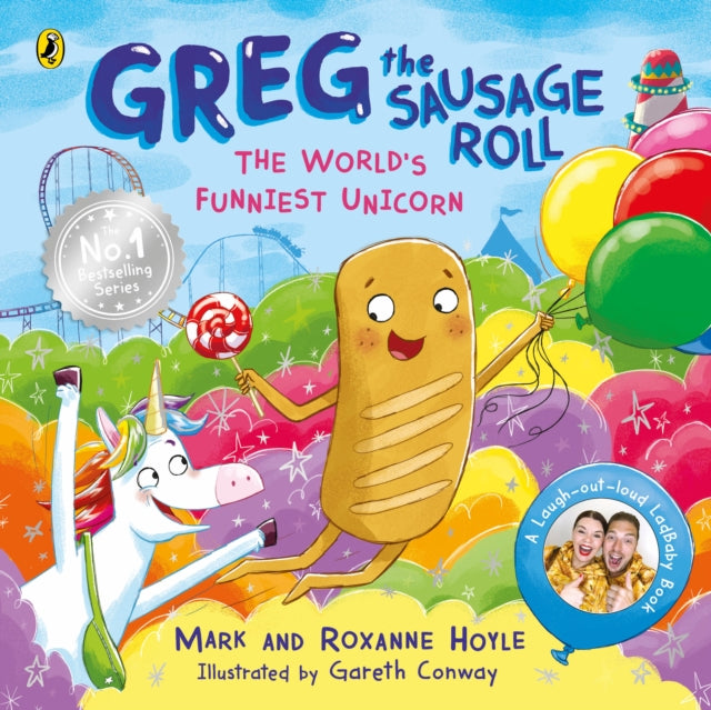 Cover image for 9780241631140 - Greg the Sausage Roll: The World’s Funniest Unicorn