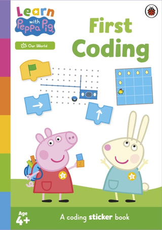 Supplemental image for 9780241645697 - Learn with Peppa: First Coding sticker activity book