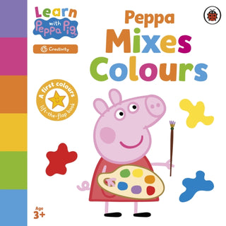 Supplemental image for 9780241645727 - Learn with Peppa: Peppa Mixes Colours