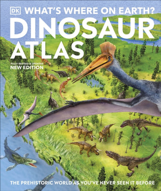 Cover image for 9780241657904 - What's Where on Earth? Dinosaur Atlas