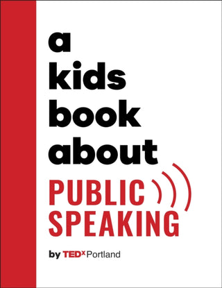 Cover image for 9780241658543 - A Kids Book About Public Speaking