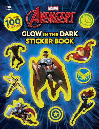 Cover image for 9780241659243 - Marvel Avengers Glow in the Dark Sticker Book