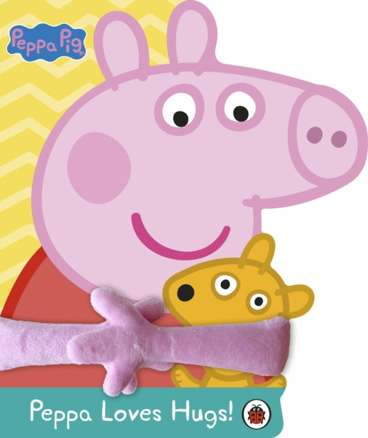 Cover image for 9780241659564 - Peppa Pig: Peppa Loves Hugs