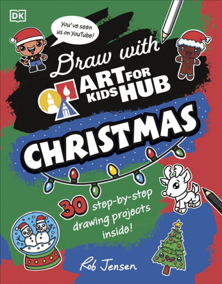 Cover image for 9780241662830 - Draw with Art for Kids Hub Christmas