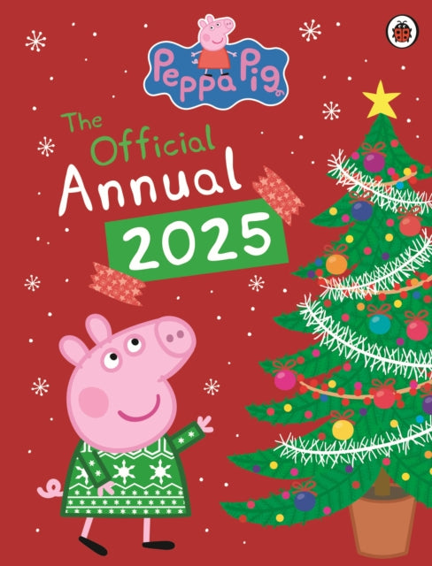 Cover image for 9780241665923 - Peppa Pig: The Official Annual 2025