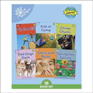 Cover image for 9780241666708 - Phonic Books Dandelion World Stages 8-15