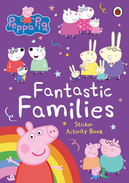 Cover image for 9780241667262 - Peppa Pig: Fantastic Families Sticker Activity Book