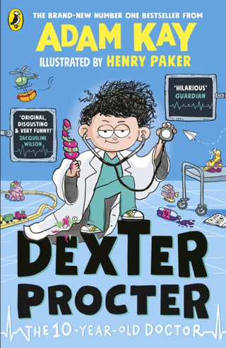 Cover image for 9780241668610 - Dexter Procter the 10-Year-Old Doctor