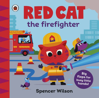 Cover image for 9780241670392 - Red Cat the Firefighter