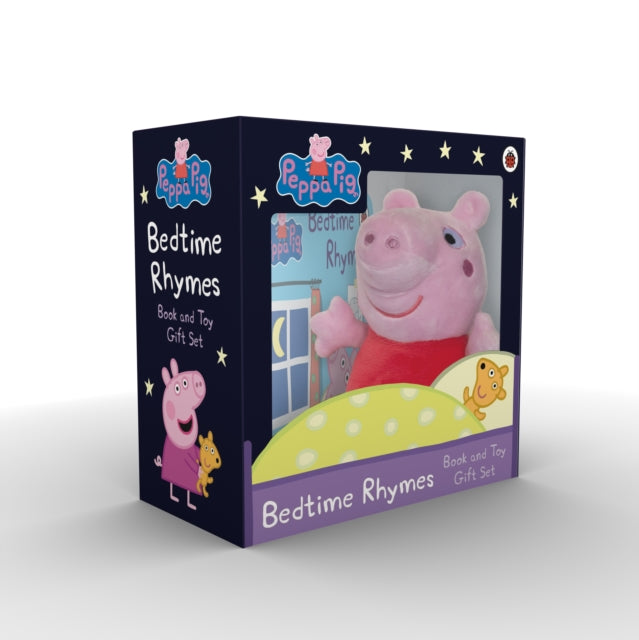 Cover image for 9780241671948 - Peppa Pig: Bedtime Rhymes Book and Toy Gift Set