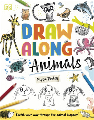 Cover image for 9780241675489 - Draw Along Animals