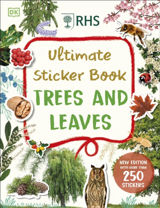 Cover image for 9780241675793 - RHS Ultimate Sticker Book Trees and Leaves