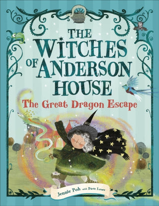 Cover image for 9780241678534 - The Witches of Anderson House: The Great Dragon Escape