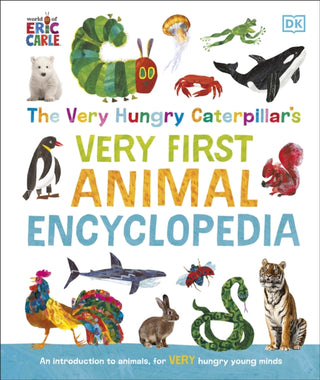 Cover image for 9780241678541 - The Very Hungry Caterpillar's Very First Animal Encyclopedia