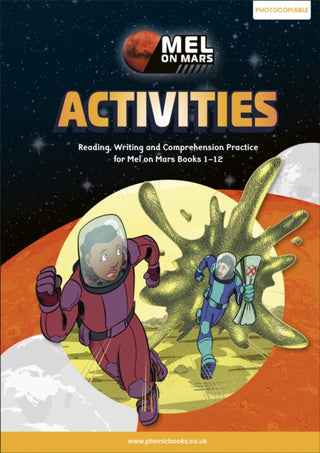 Cover image for 9780241682333 - Phonic Books Mel on Mars Activities