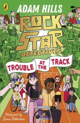 Cover image for 9780241698754 - Rockstar Detectives: Trouble at the Track