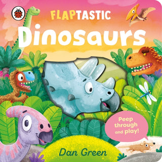 Cover image for 9780241699355 - Flaptastic Dinosaurs