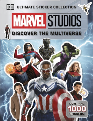 Cover image for 9780241699591 - Marvel Studios Discover the Multiverse Ultimate Sticker Collection