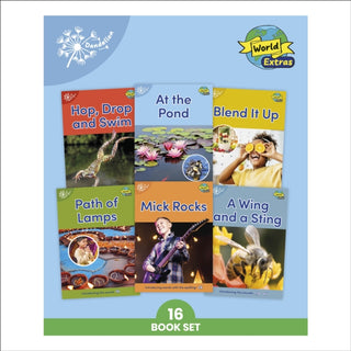 Cover image for 9780241699829 - Phonic Books Dandelion World Extras Stages 8-15
