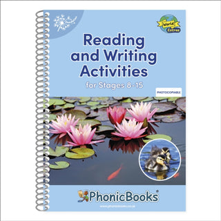 Cover image for 9780241699836 - Phonic Books Dandelion World Extras Stages 8-15 Activities