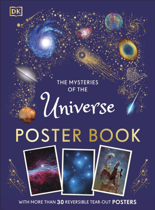 Cover image for 9780241702222 - The Mysteries of the Universe Poster Book