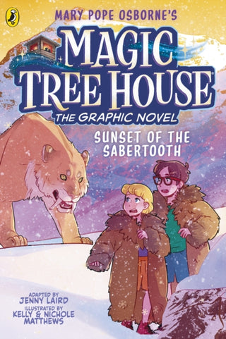Cover image for 9780241712160 - Magic Tree House: Sunset of the Sabertooth