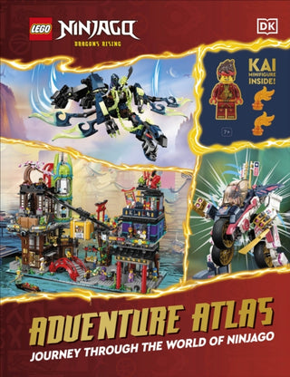 Cover image for 9780241712306 - LEGO Ninjago Dragons Rising Adventure Atlas