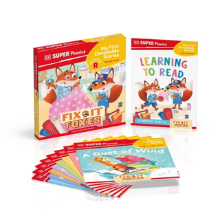 Cover image for 9780241712610 - DK Super Phonics My First Decodable Stories Fix-It Foxes