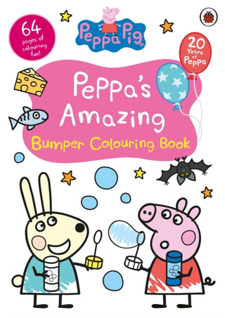 Cover image for 9780241712771 - Peppa Pig: Peppa’s Amazing Bumper Colouring Book