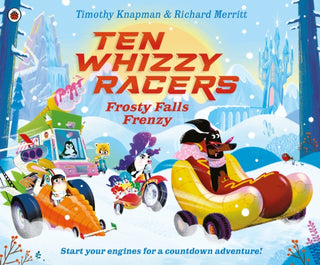 Supplemental image for 9780241712931 - Ten Whizzy Racers: Frosty Falls Frenzy