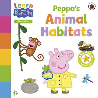 Cover image for 9780241717363 - Learn with Peppa: Peppa's Animal Habitats