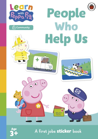 Supplemental image for 9780241717615 - Learn with Peppa: People Who Help Us Sticker activity book