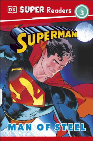 Cover image for 9780241718124 - DK Super Readers Level 3 Superman Man of Steel