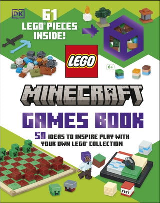 Cover image for 9780241719336 - LEGO Minecraft Games Book