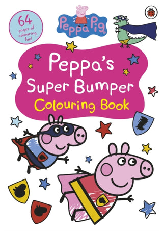Cover image for 9780241721797 - Peppa Pig: Peppa’s Super Bumper Colouring Book