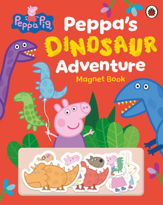 Cover image for 9780241723425 - Peppa Pig: Peppa’s Dinosaur Adventure: Magnet Book